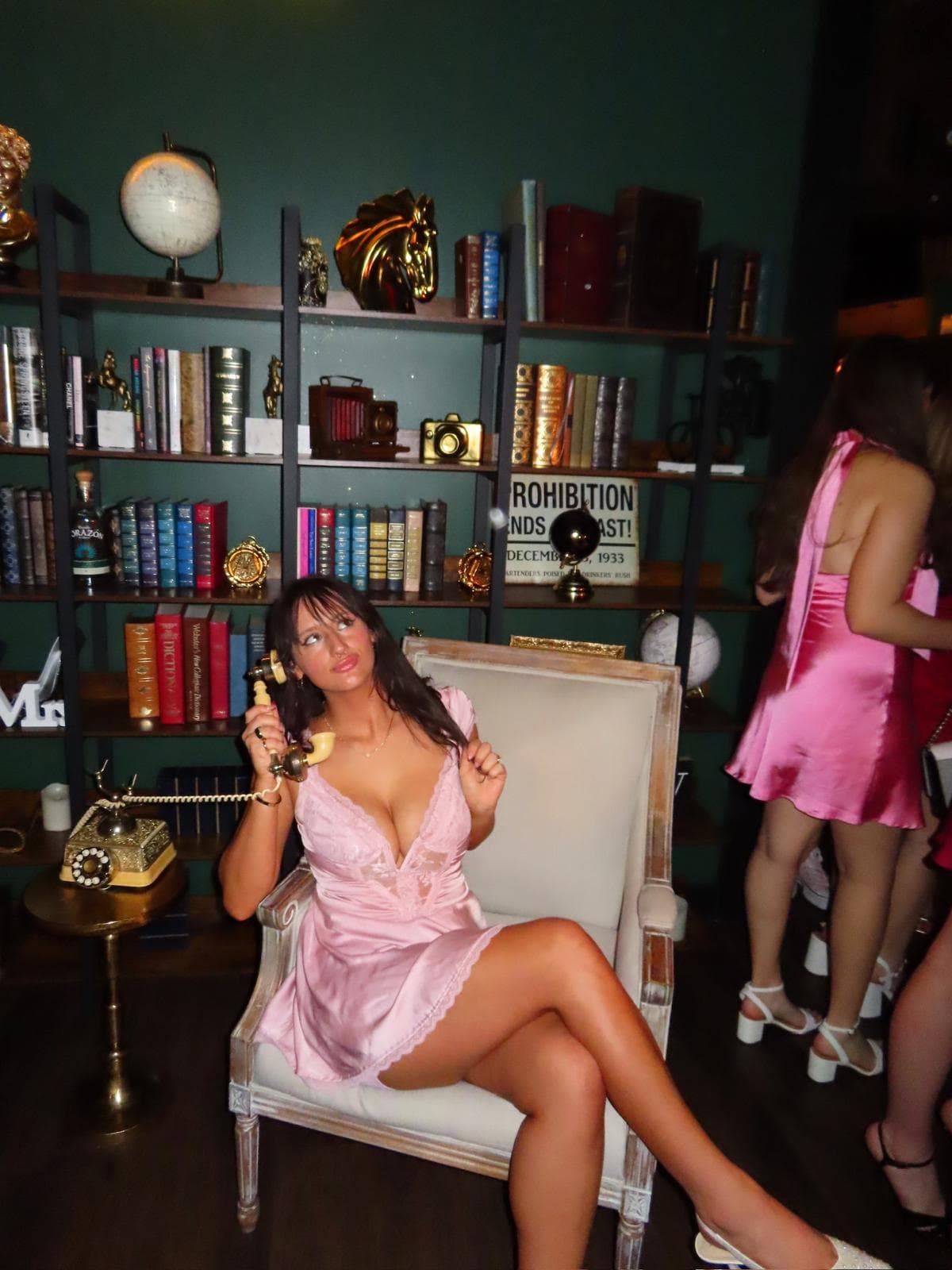 Happy client after first spray tan